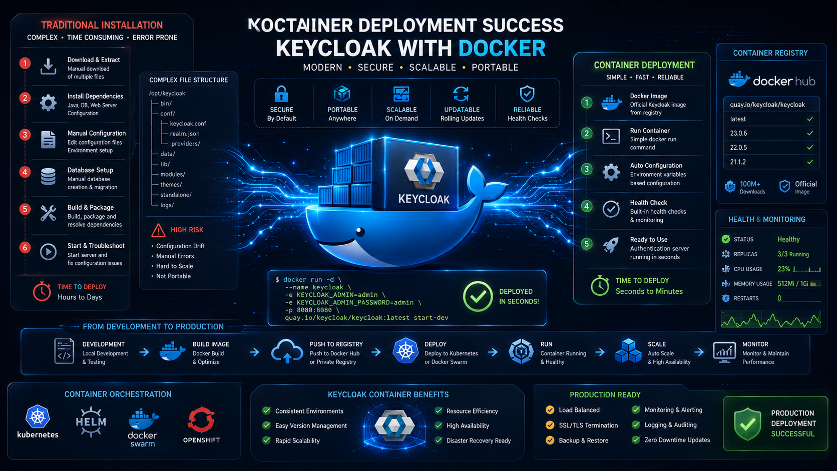 Deploy com Docker e containers.